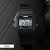 Чоловічий годинник SKMEI 1412 зелений спортивний, фото 4