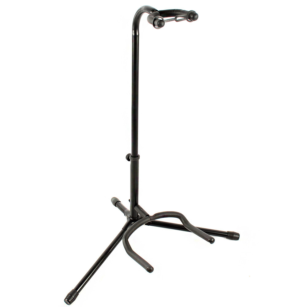 Гітарна стійка підлогова JX31 з утримувачем (типу автофлип) - фото 1 - id-p1060589431