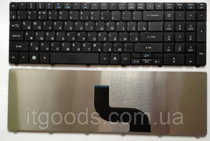 Клавиатура для ноутбука Acer Aspire 5251 5536G 5736 5810 7540G 7736Z 7745G 8935 (русская раскладка)