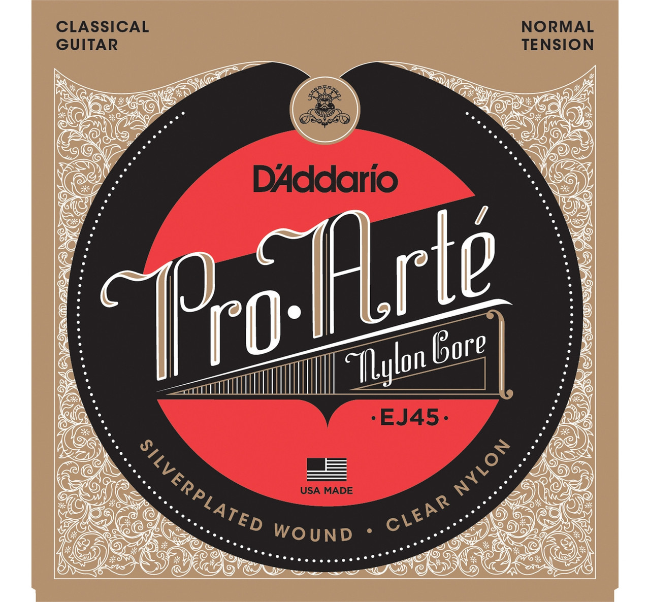 Струни для класичної гітари D*ADDARIO EJ-45 - фото 1 - id-p1060589882