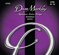 Струны для электрогитары Dean Markley 2504 Nickel Steel Electric LTHB (010-052)