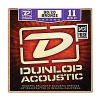 Струни для акустичної гітари Dunlop DAB1152 Bronze80/20 Medium Light (011-052)