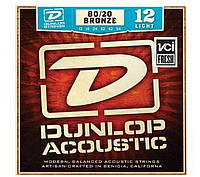 Струни для акустичної гітари Dunlop DAB1154 80/20 Bronze Ligh (012-054)