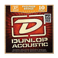 Струны для акустической гитары Dunlop DAP1048 Phosphor Bronze Extra Light (010-048)