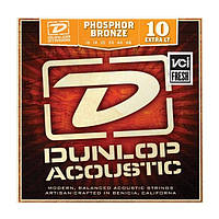 Струни для акустичної гітари Dunlop DAP1048 Phosphor Bronze Extra Light (010-048)