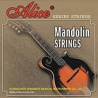 Струни для мандоліни Alice AM04 посріблена мідь 10-34.