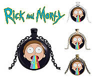 Кулон rainbow Рик и Морти / Rick and Morty