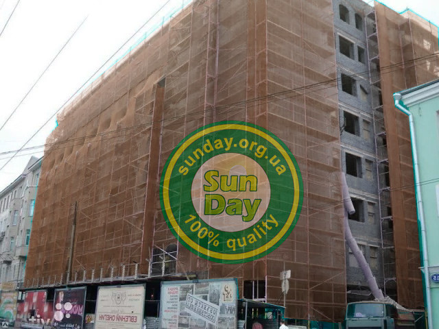 Сітка коричнева, для будівельних робіт