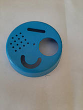 Льотковий загороджувач круглий пластмасовий із прильотною планкою (20 мм) Ø 80