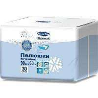 Пелюшки гігієнічні "Білосніжка", 90х60 см, КОМПАКТНІ 30шт