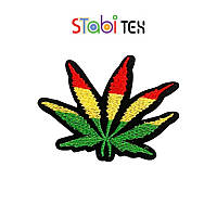 Термоаппликация "Конопля" разноцветная