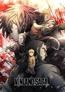 Плакат А4 Аніме Vinland saga 001
