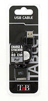 USB кабель T'nB iPhone 2/3/3Gs/4/4s/iPod/iPad 30-pin, 0.8m black