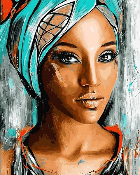 Картина за номерами 40х50 см. Babylon Східна красуня Художник Siena Summers (VP 1177), фото 1