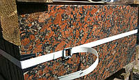 Капустинский гранит 600х300х20 гранитная плитка на крылечко и лестницу производство с завода