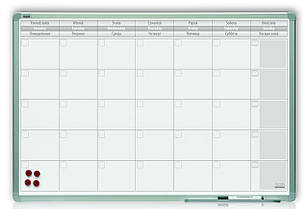 Дошка планер на МЕСЯЦ. У рамці ALU23 90х60 cм  ТОВ "2х3 Україна"