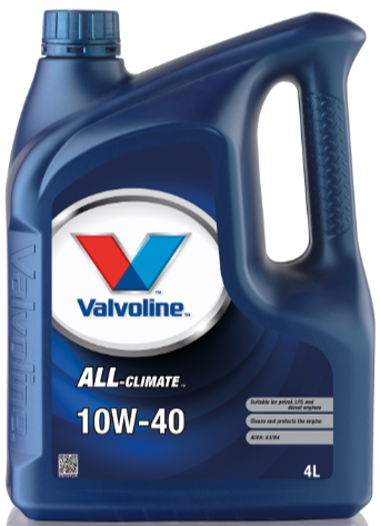 Масло моторне Valvoline ALL-Climate 10W-40, 4л