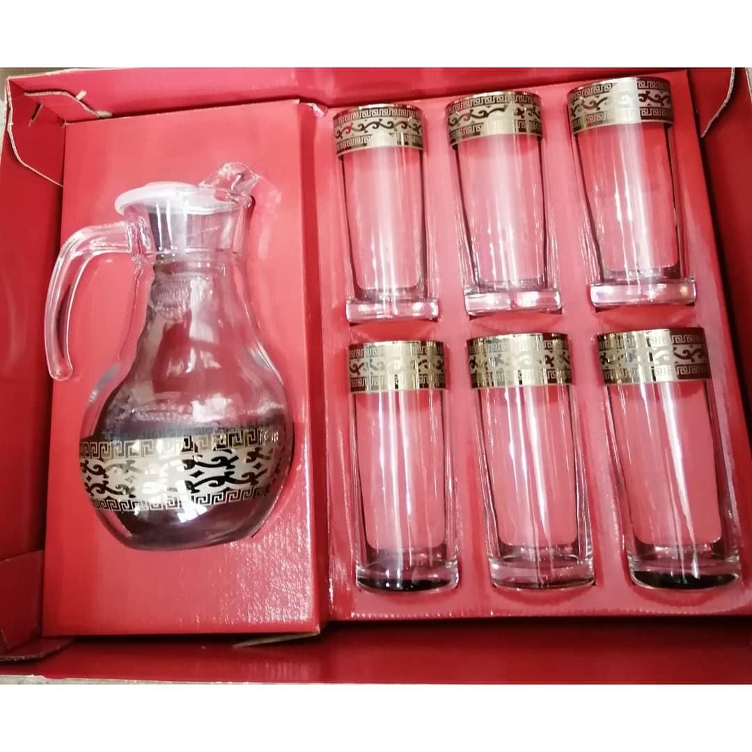 Набір для напоїв Глечик/склянка "Версаче" GE08-3944/402, фото 1