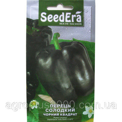 Насіння Перець солодкий Чорний Квадрат 0,2 грама SeedEra, фото 1