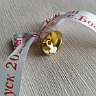 Дзвіночок із білою стрічкою, червоний напис, фото 2