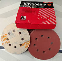 Наждачні диски з отворами Р150 Індаса d125