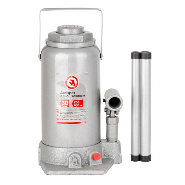 Домкрат "стовпчик" одноштоковый 30 т Intertool GT0029, фото 1