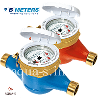 Счетчик воды BMeters GMDM-I многоструйный мокроход DN 1/2" (Qn=2.5) до 30° С (Италия)