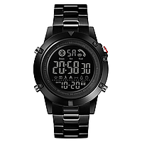 Skmei 1500 ideal чорні чоловічі спортивні смарт годинник
