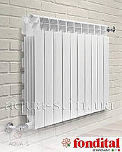 Радіатор алюмінієвий Fondital Ardente C2 500/100 G 1" для автономного опалення (секційний)