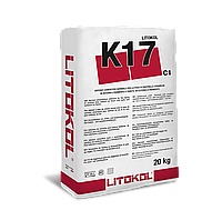 Клей для плитки Litokol K17 (литокол к17) 20 кг на цементной основе
