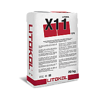 Клей для керамограніту, плитки Litokol X11 (литокол х11) 20 кг