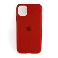 Чехол на iPhone 11 накладка бампер противоударный Original Soft Touch красный