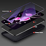 TPU+Glass чохол Fantasy для Xiaomi Mi A3 (CC9e) — бульбашки та квіти, фото 2