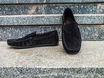 Замшеві мокасини Prime Shoes 39 40 41 42 43 44 45 розмір