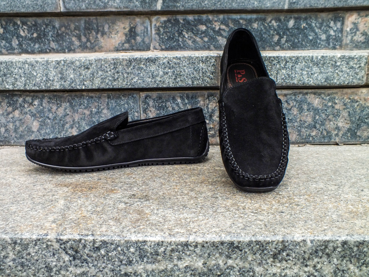 Замшеві мокасини Prime Shoes 39 40 41 42 43 44 45 розмір, фото 1