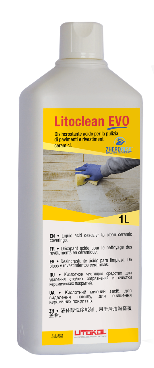 Litokol Litoclean plus, литокол литоклин плюс, 1л, средство, очиститель ...