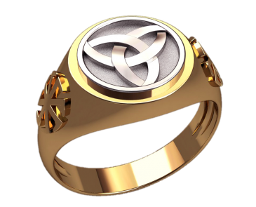 Триголов, кільце-стінь-друк