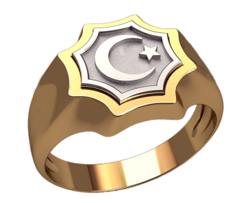 Ай-Улдуз кільце-стень печатка