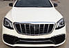 Решітка радіатора Mercedes W222 у стилі GT Brabus, фото 6