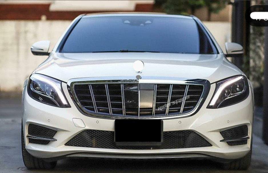 Решітка радіатора Mercedes W222 у стилі GT Brabus, фото 1