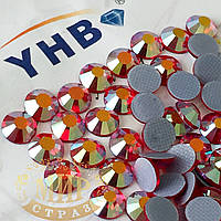 Стрази YHB Lux, колір Lt Siam AB, HF, ss16 (3,8-4мм)
