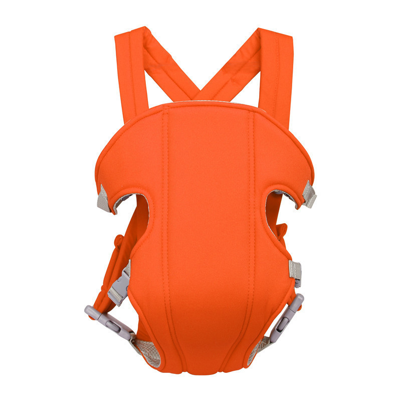 Рюкзак-слінг сумка кенгуру для перенесення дитини Baby Carriers 3-16 місяців 4 положення помаранчевий