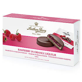 Марципан Anthon Berg Raspberry Orange Liqueur 220g