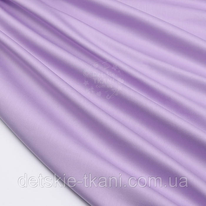 Сатин преміум, колір світло-ліловий, ширина 240 см (№1088), фото 1