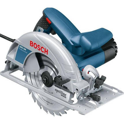 Ручна циркулярна пила BOSCH GKS 190 / 1400 Вт / Рік гарантії, фото 1