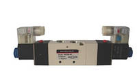 Пневматичний розподілювач 4V230c-06-24V, з електромагнітним керуванням