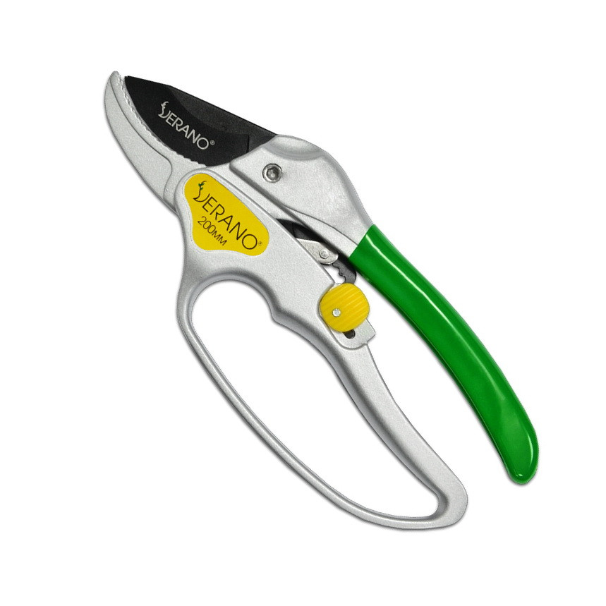 Секатор садовий Verano прямий зріз 25 мм 200 мм (71-813)