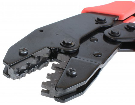 Кліщі для обтискання R'Deer RT-301 ізольованих клем 0.5-6 мм із храповим механізмом