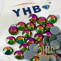 Стразы YHB Lux, цвет Vitrail Medium, HF, ss16 (3,8-4мм), 100шт
