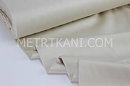 Сатин преміум бежевого кольору, ширина 240 см No ПС-0025